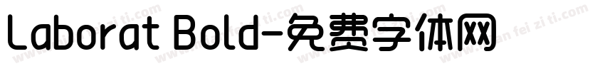 Laborat Bold字体转换
